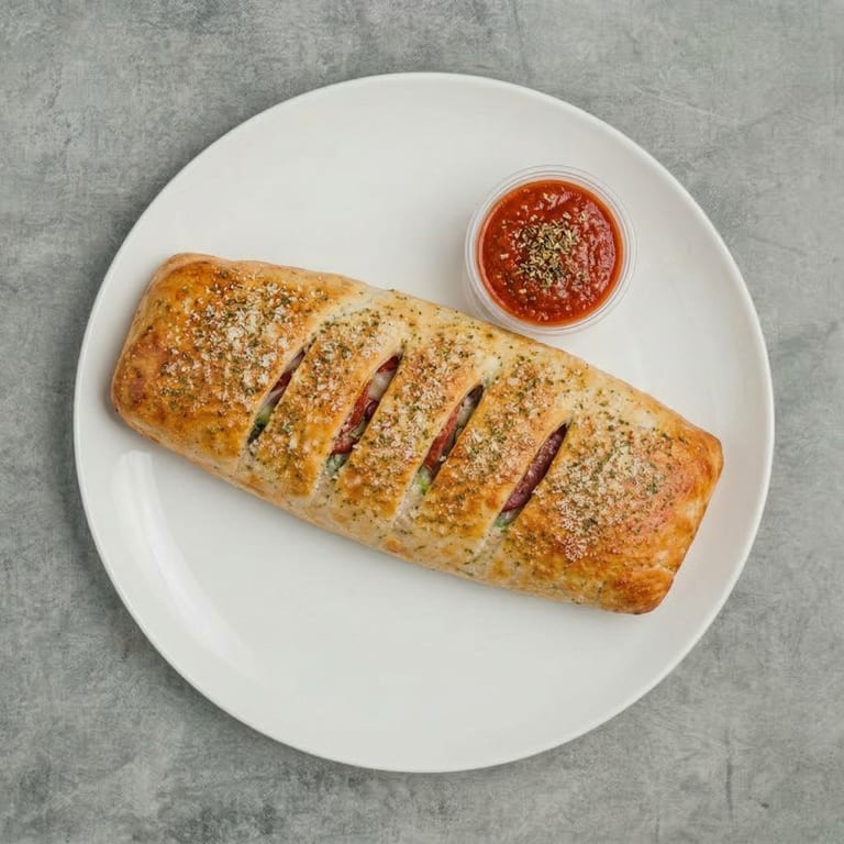 Savor Our Authentic Stromboli