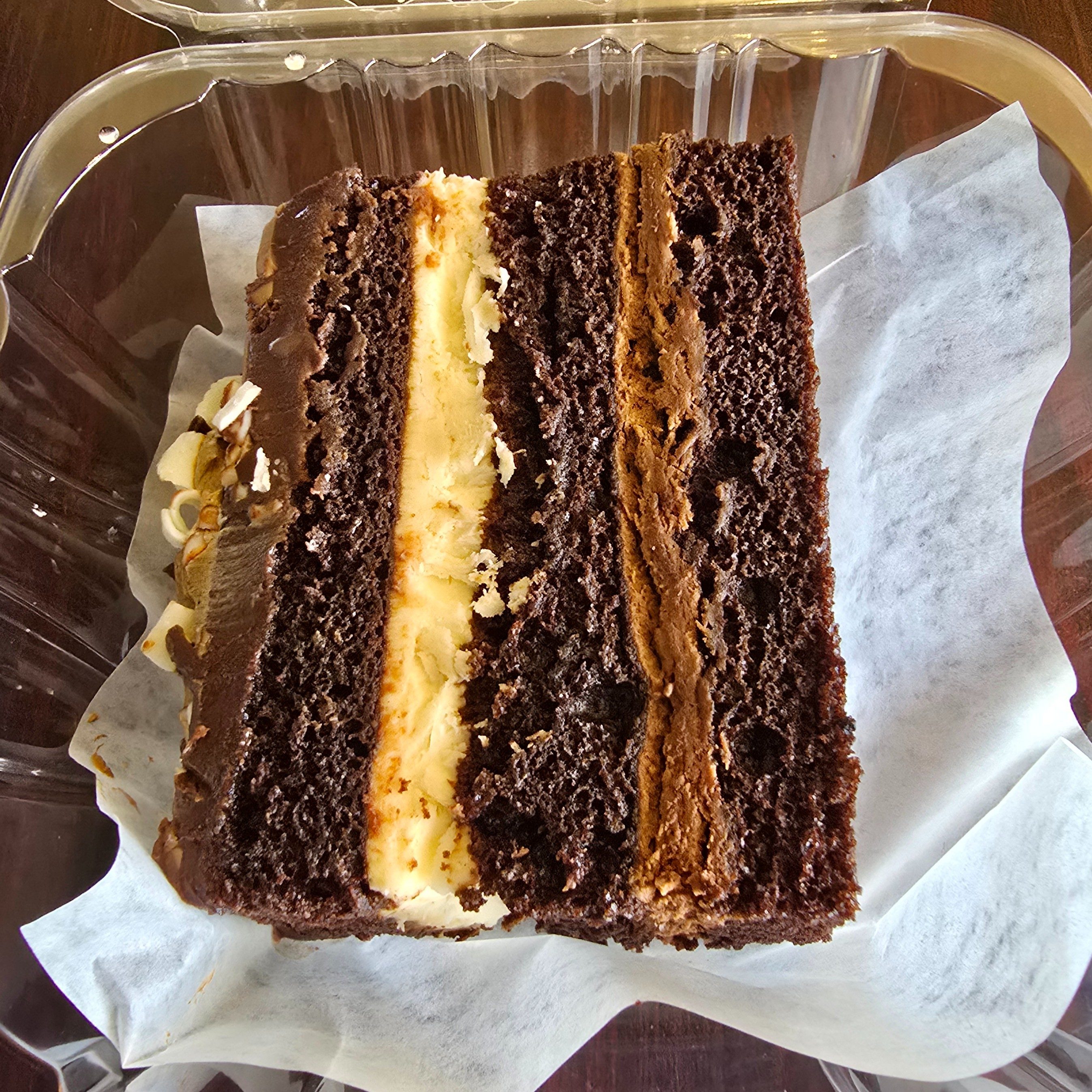 Tuxedo Chocolate Cake.
