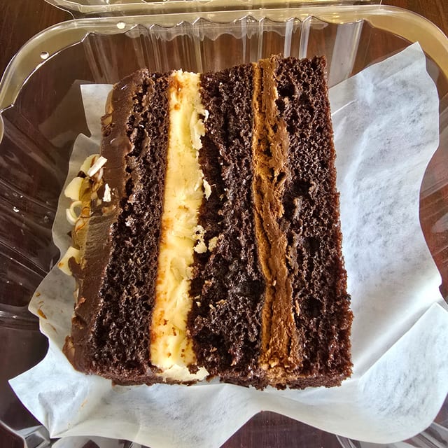 Tuxedo Chocolate Cake.