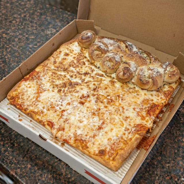 4-Cheese Pizza.