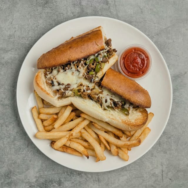 Vegan Philly Sub.