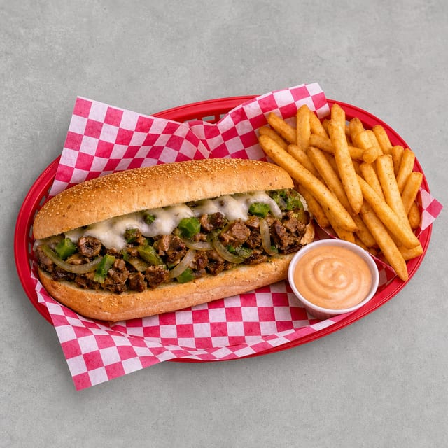 Philly Cheesesteak Hot Sub.