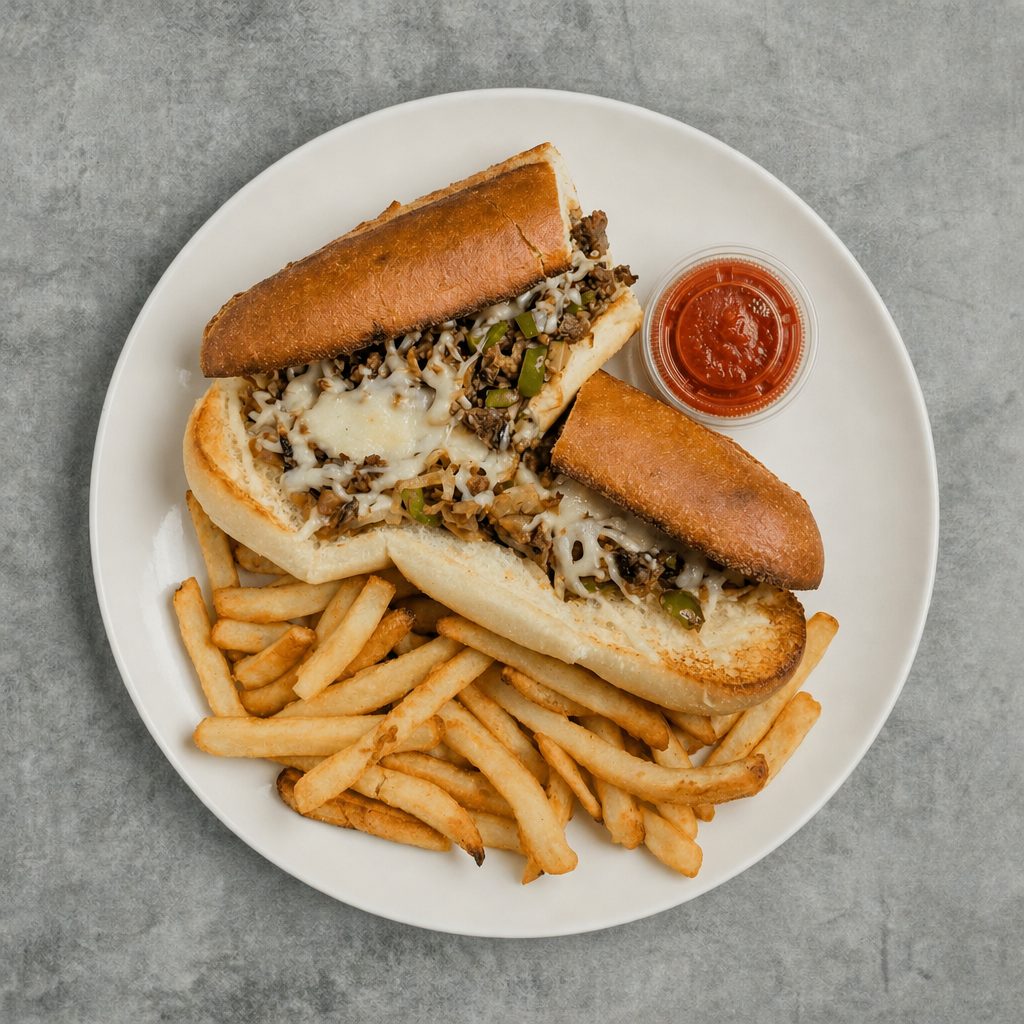 Vegan Philly Sub.