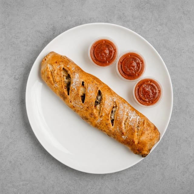 Vegan Deluxe Stromboli.
