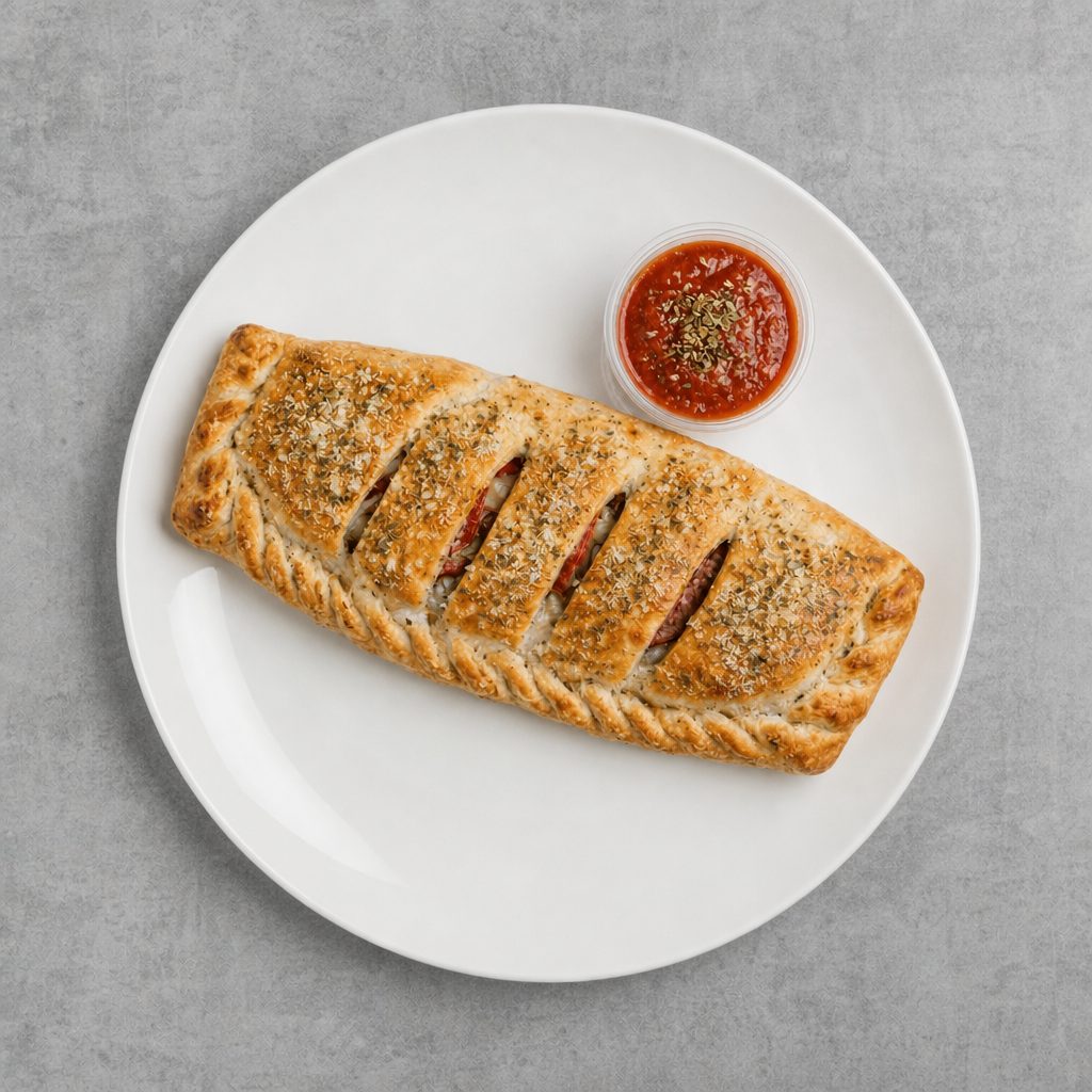 Super Spinach Calzone.
