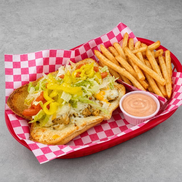 Chicken Ranchero Hot Sub.