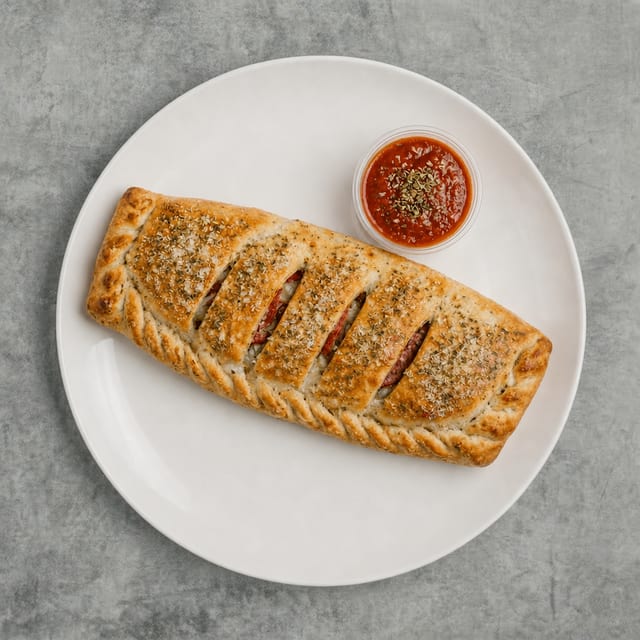 Steak & Bacon Calzone.