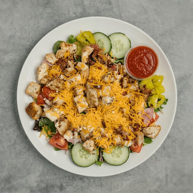 Chicken Club Salad.