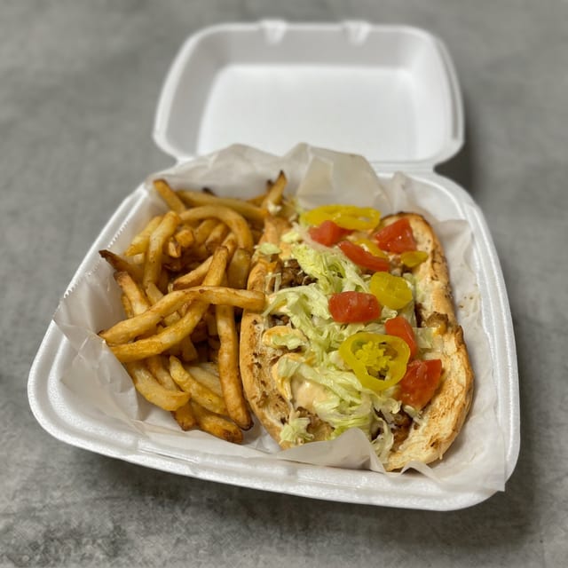 Any Sub Served with Fries.