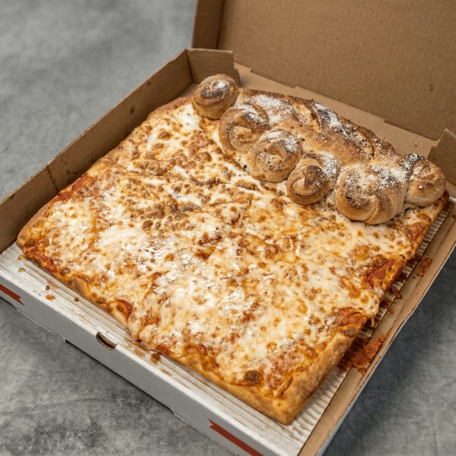 4-Cheese Pizza.