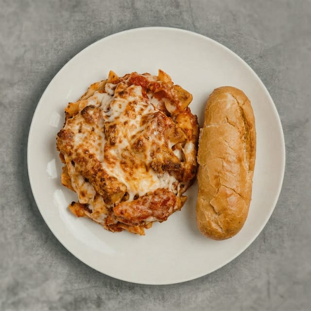Chicken Parm Pasta.
