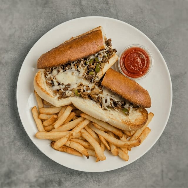 Vegan Philly Sub.
