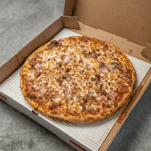 Meat Lovers Pizza.