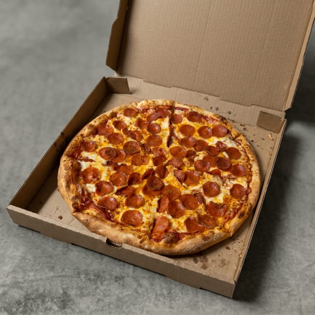 16" Cheese Pizza Plus One Topping.