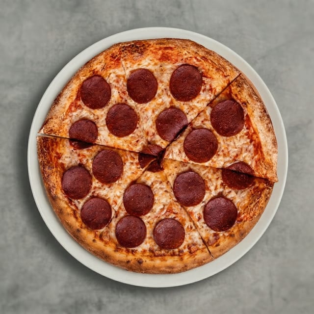 16" Vegan Cheese Pizza.