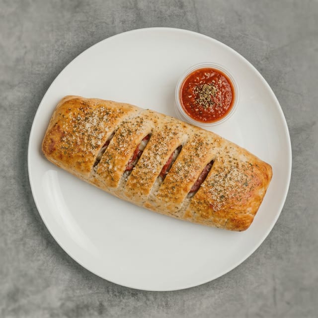 Meat Lovers Stromboli.