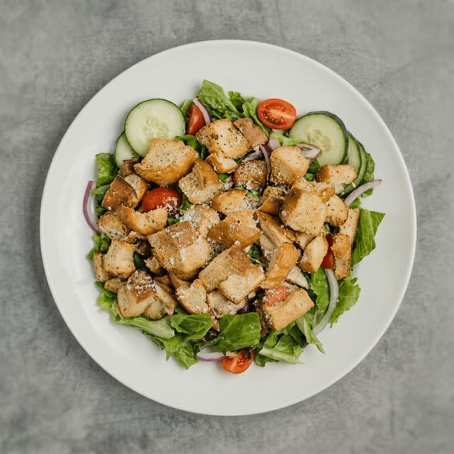 Chicken Caesar Salad.