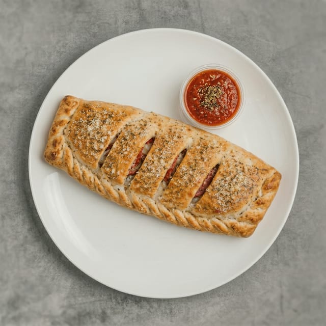 Steak & Bacon Calzone.