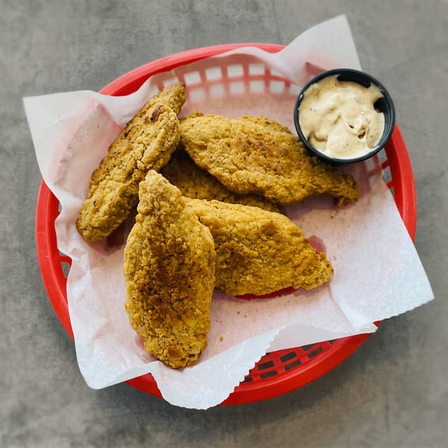 (7) Vegan Tenders.